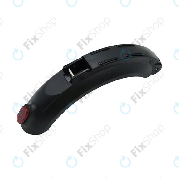 Parafango posteriore con luce e cavo per Kugoo S1, S1 Pro, S2, S3, Black