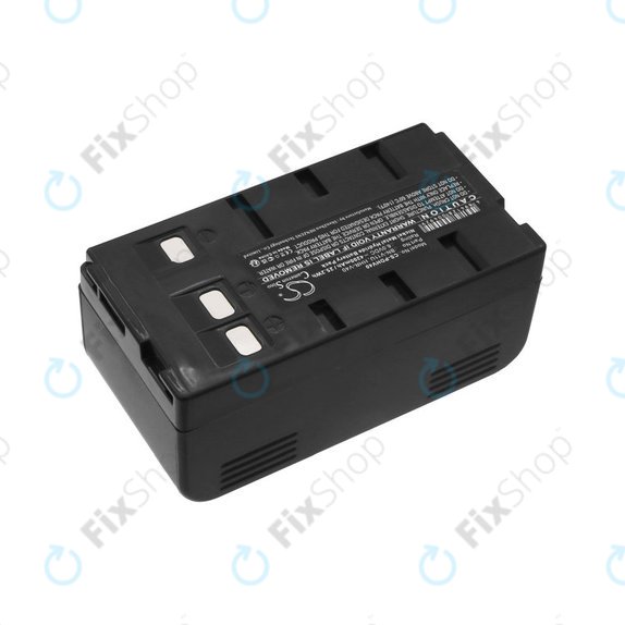 Batteria per Blaupunkt, Grundig, JVC, Metz, Panasonic, Philips, Siemens, HHR-V40, Ni-MH, 4200mAh, 6V, HQ