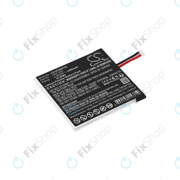 Batteria per Nintendo Switch HAC-001, HAC-003, Li-Pol, 4300mAh, 3.85V, HQ