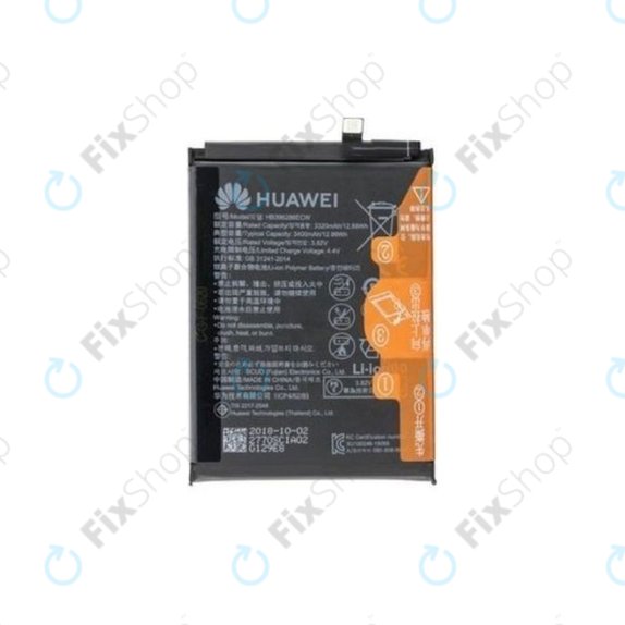 Batteria per Huawei Honor 10 Lite (HRY-LX1), P Smart (2019), Y9 (2019), HB396286ECW, 24022919, 24022770, 3400mAh, Genuine Service Pack
