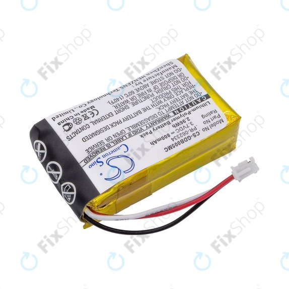 Batteria per GoPro Hero +, PR-062334, Li-Polymer, 800mAh, 3.7V, HQ