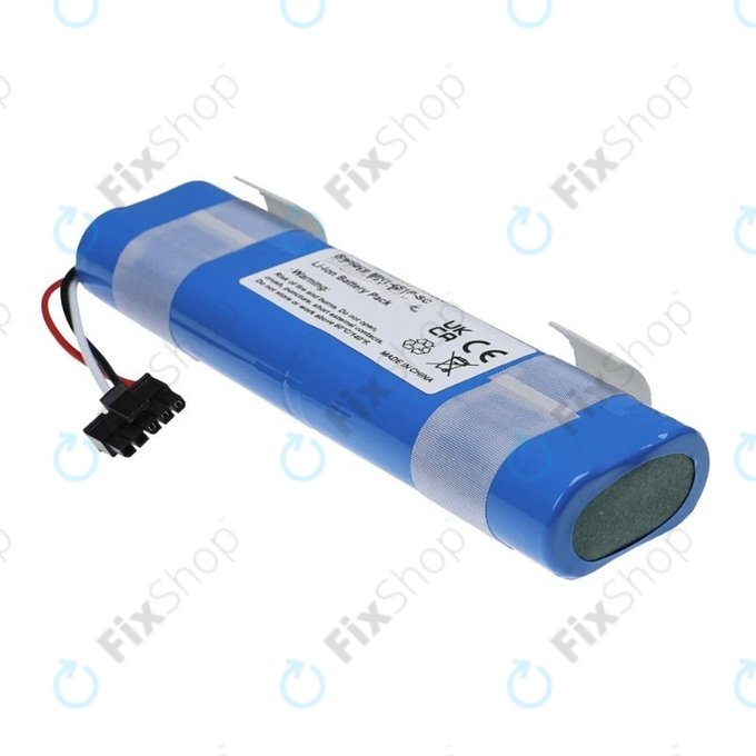 Batteria per Xiaomi Mi Robot Vacuum Mop Pro (P), 2 (Mijia 2C), Viomi V2 Pro, Proscenic LDS M7, STYJ02YM, MH1-4S1P-SC, Li-Ion, 3400mAh, 14.8V
