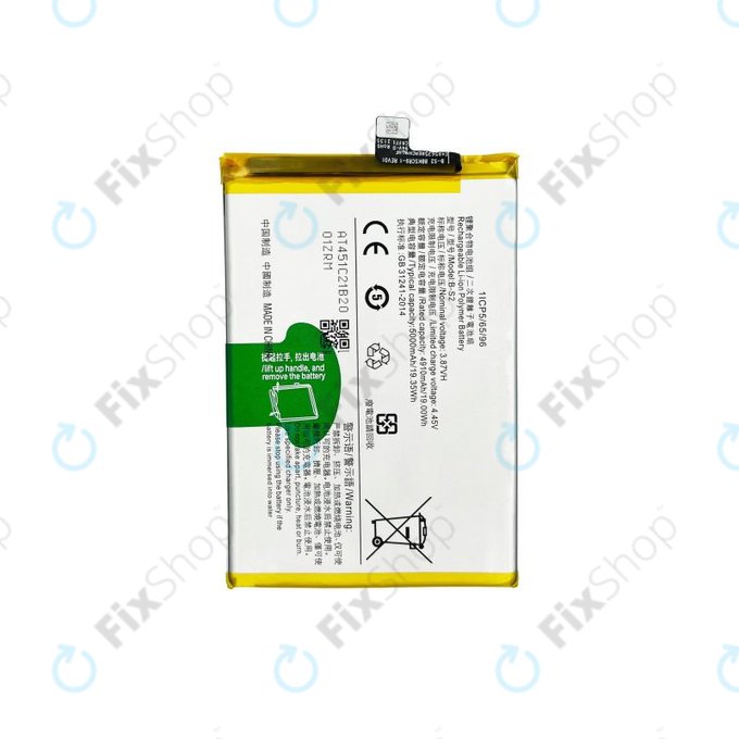 Batteria per Vivo Y33s V2109, B-S2, 5000mAh
