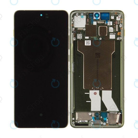 Schermo per Motorola Edge 70, Vetro touch con cornice, Bronze Green, 5D68C31543, Genuine Service Pack