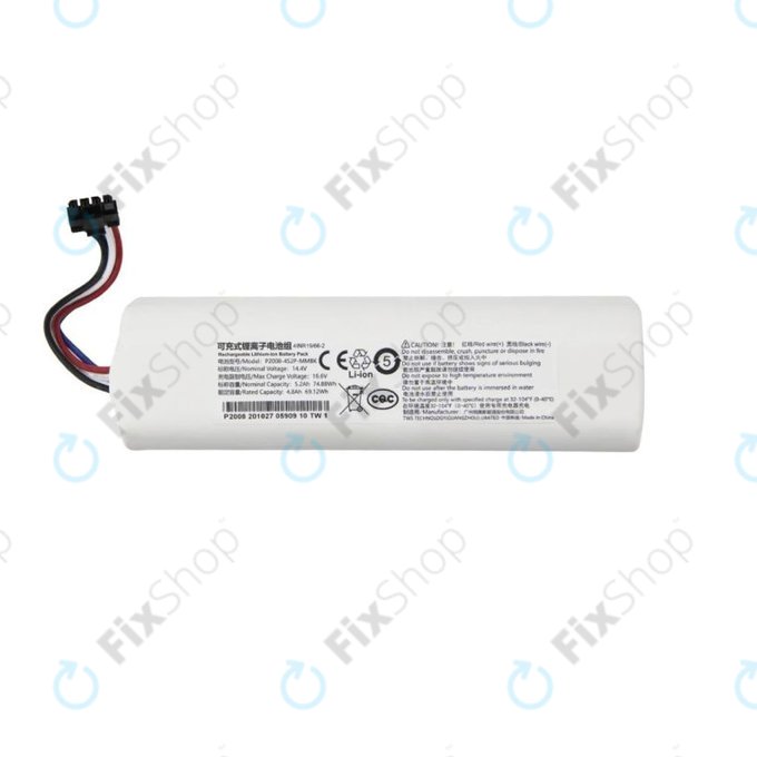 Batteria per Xiaomi Dreame-seriess, P1904-4S2P-mm, Li-Ion, 14.4V 5200mAh