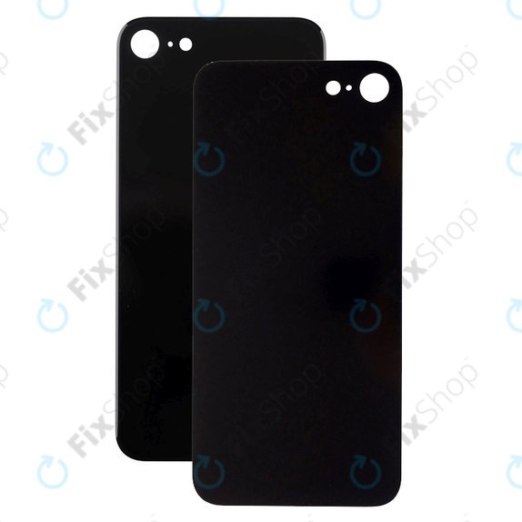 Vetro scocca posteriore con fGold fotocamera più grande per iPhone SE 3rd Gen 2022, Midnight
