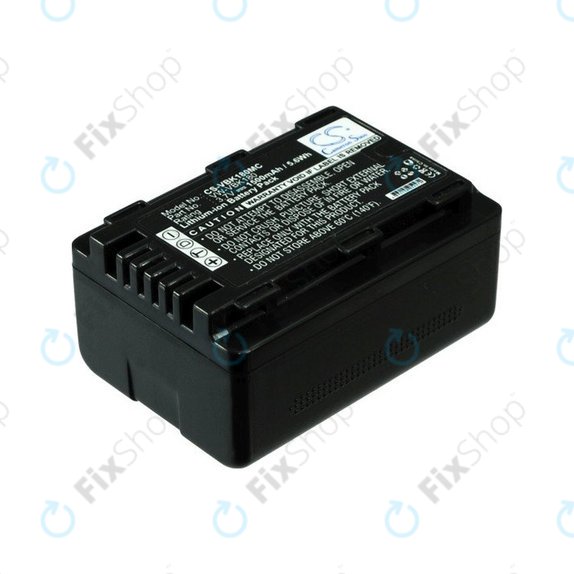 Batteria per Panasonic HDC, HC a SDR, VW-VBK180, Li-Ion, 1500mAh, 3.7V, HQ
