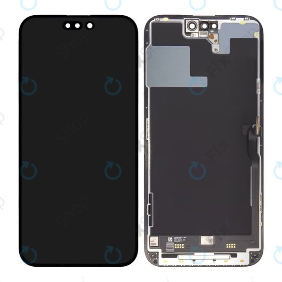 Schermo per iPhone 14 Pro Max, Vetro touch con cornice, Refurbished