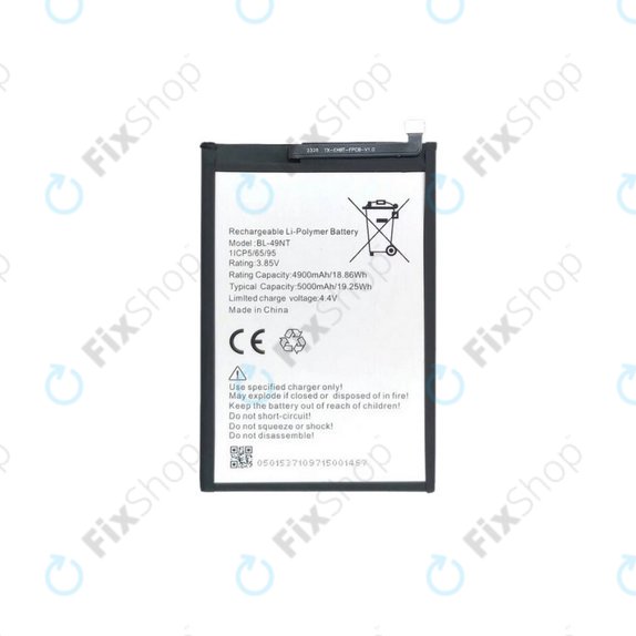 Batteria per Tecno Spark Go 2023, Pop 7 Pro, BL-49NT, 5000mAh