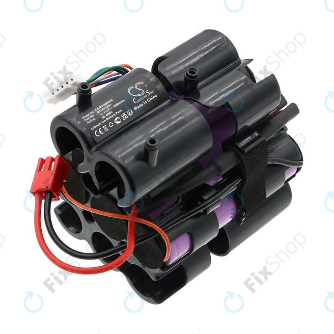 Batteria per Rowenta Moulinex MS654WI BA0, RH6547 RH6545 RS-RH5864, Li-Ion, 3500mAh, 14.4V, HQ