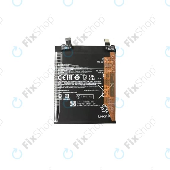 Batteria per Xiaomi Redmi Note 12 Pro+ 5G, BP4J, 5000mAh