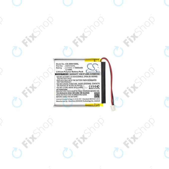 Batteria per Sony WH-1000MX4, LIS1662HNPC, 1000mAh, HQ