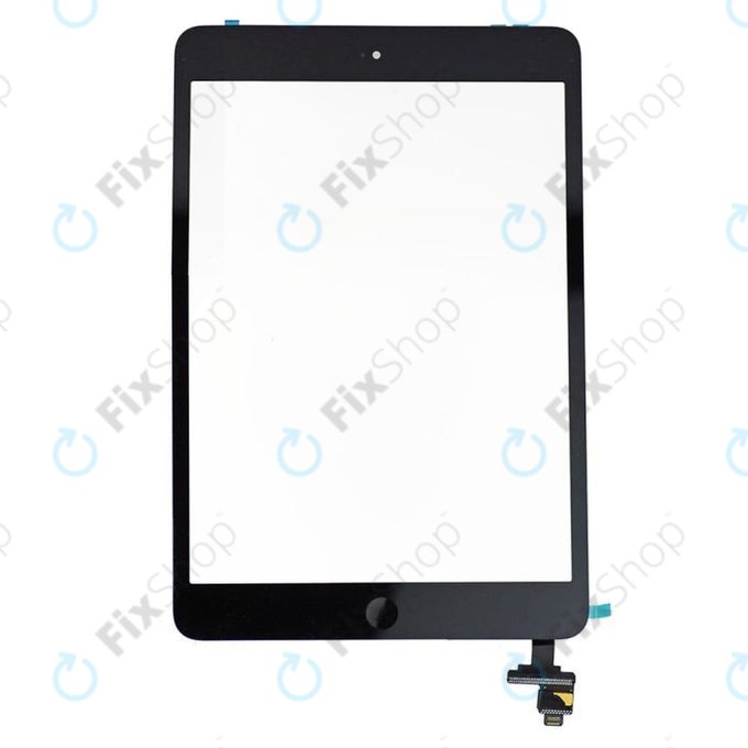 Vetro touch con connettore IC per iPad Mini, Mini 2, Black
