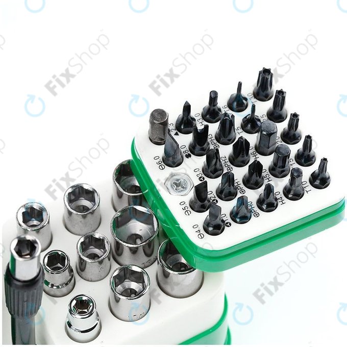 Set utensili manuali universali 39 in 1, Baku BA-3038