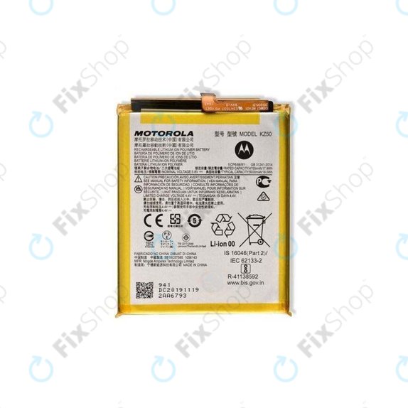 Batteria per Motorola Moto G8 Power XT2041, KZ50, SB18C57585, 5000mAh, Genuine Service Pack