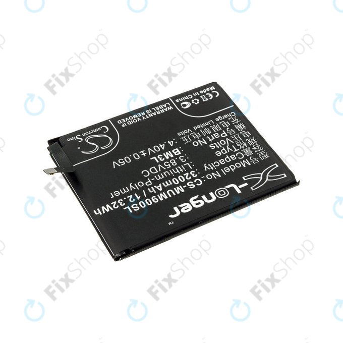 Batteria per Xiaomi Mi 9, 3200mAh, Li-Pol, 3.85 V, BM3L, HQ