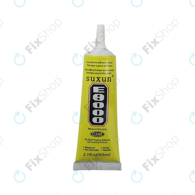 Adesivo E8000 50ml, Trasparent