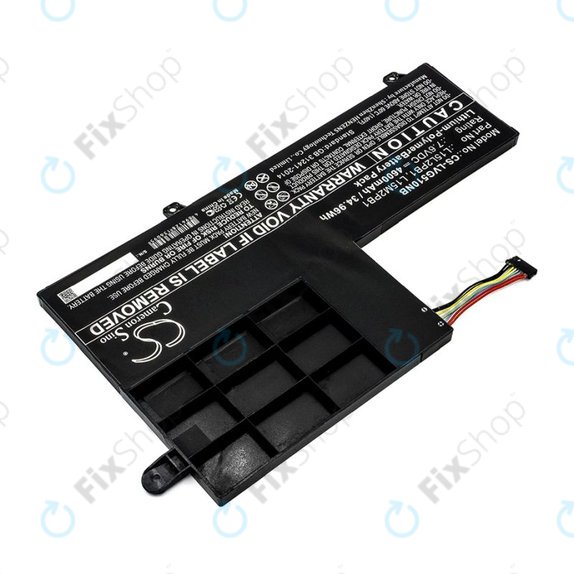 Batteria per Lenovo Yoga 510 14, Yoga 510 15, L15L2PB1, Li-Pol, 4600mAh, 7.6V, HQ