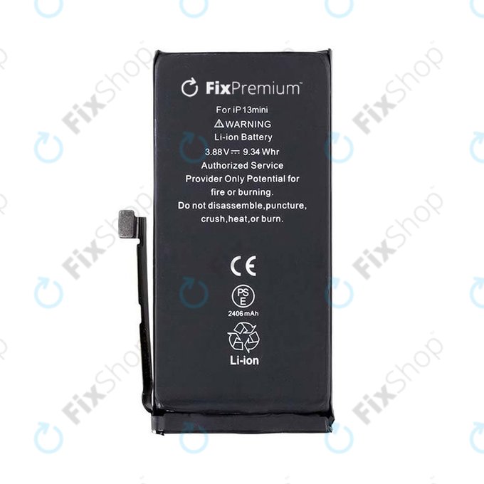 Batteria per iPhone 13 Mini, 2406mAh, DIAGNOSTIC