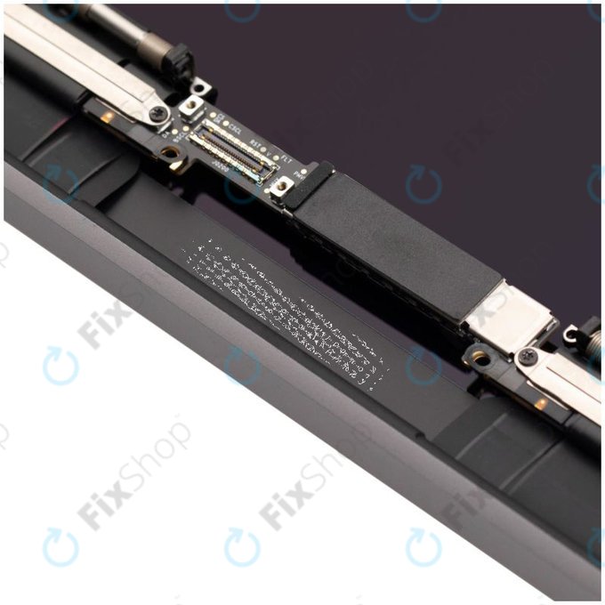 Schermo LCD per MacBook Pro 15" A1990 (2018 - 2019), Space Gray, Display, Vetro frontale, Scocca, Refurbished