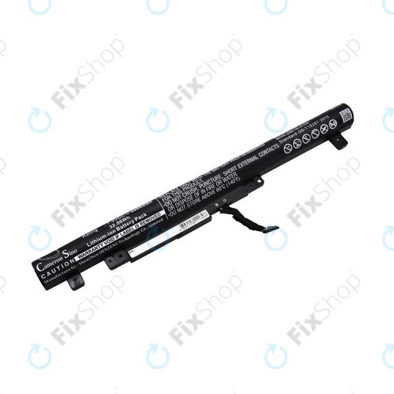 Batteria per Lenovo Flex 2 14, 15, L13M4A61, Li-Ion, 4400mAh, 7.4V, HQ