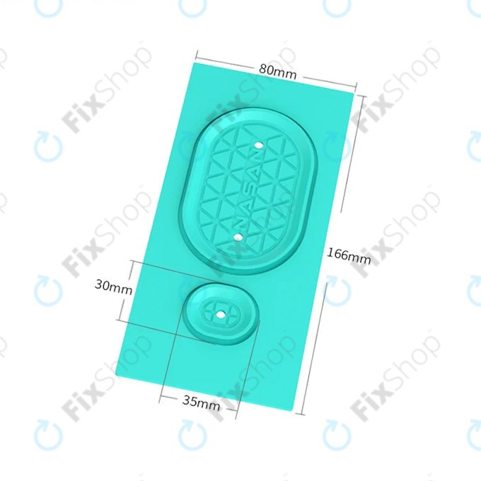 Tappetino in silicone per smontaggio display LCD, Nasan NA-PAD8
