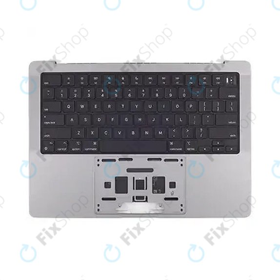 Top case con tastiera US e batteria per MacBook Pro 14", A2918 (2023), Space Gray, 661-35708, Genuine Apple