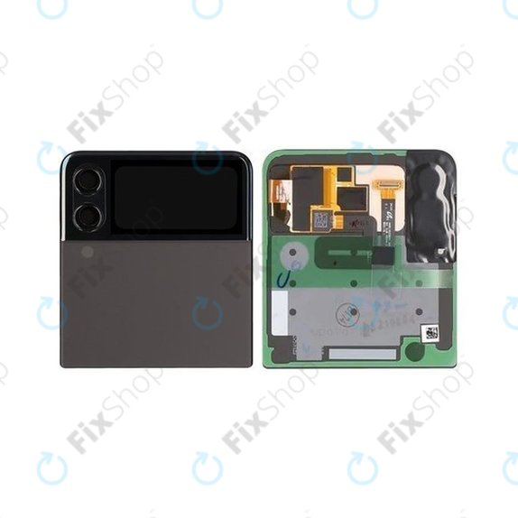 Schermo per Samsung Z Flip 3 F711B, Phantom Black, Vetro touch con cornice, External, GH97-26773A, Genuine Service Pack