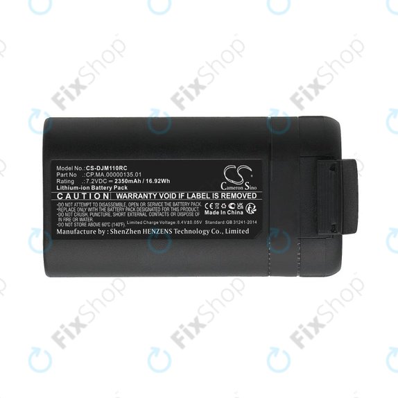 Batteria per DJI Mavic Mini, Mini dual, CP.MA.00000135.01, Li-Ion, 2350mAh, 7.2V, HQ
