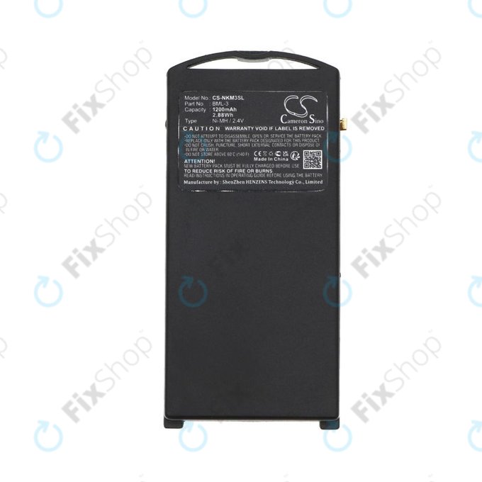 Batteria per Nokia 3210, Nokia 3320, BML-3, Ni-MH, 2.4V, 1200mAh, HQ