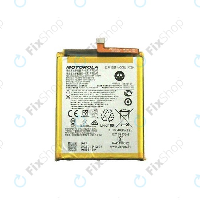 Batteria per Motorola Moto G Pro, KX50, SB18C57819, 4000mAh, Genuine Service Pack