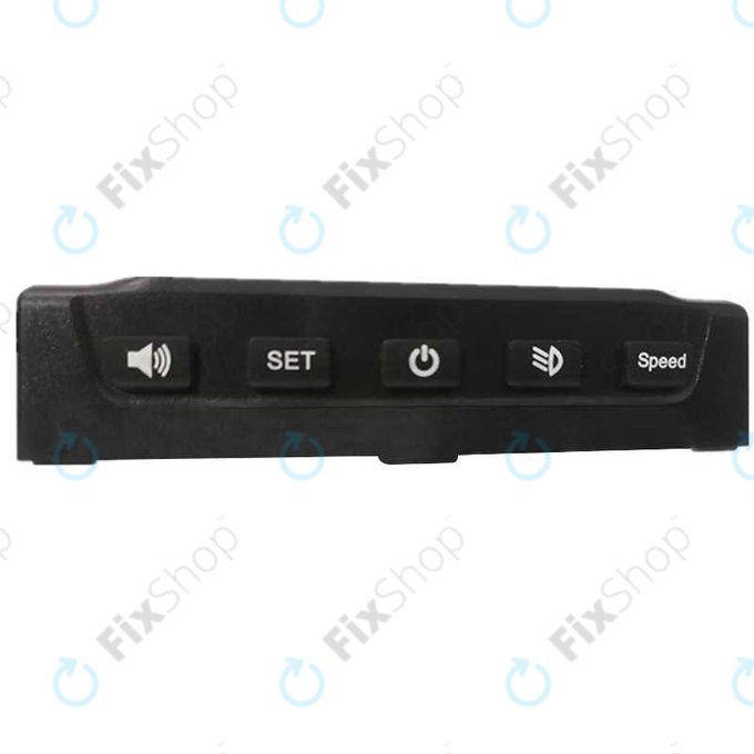 Set dashboard (cover display in plastica, leva acceleratore, freni, cover luce LED) per Kugoo S1, S1 Pro, S2, S3