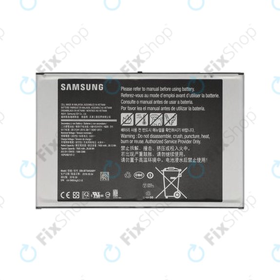 Batteria per Samsung Galaxy Tab Active 4 Pro 5G T630, T636, EB-BT545ABY, GH43-04969B, GH43-04978B, 7600mAh, Genuine Service Pack