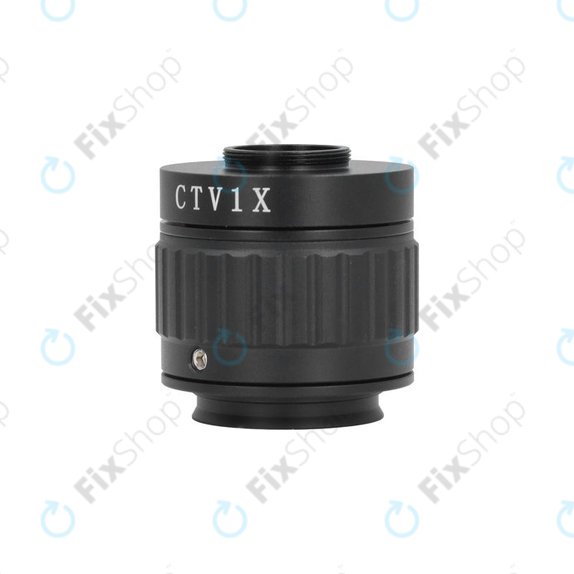 Adattatore CTV 1X per microscopio trinoculare, C-Mount