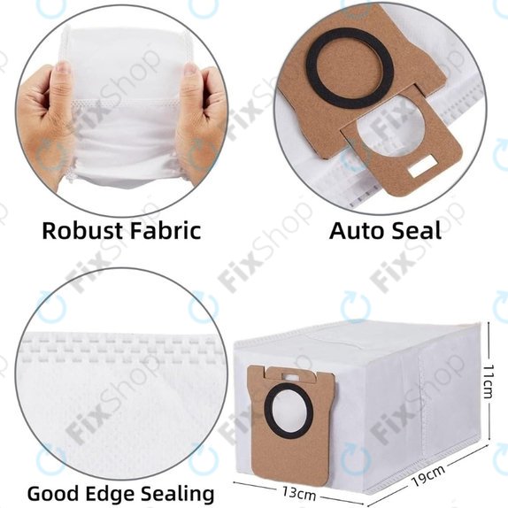 Sacchetto per aspirapolvere, 2 pz. per Xiaomi Robot Vacuum X20 Max, X20 Pro