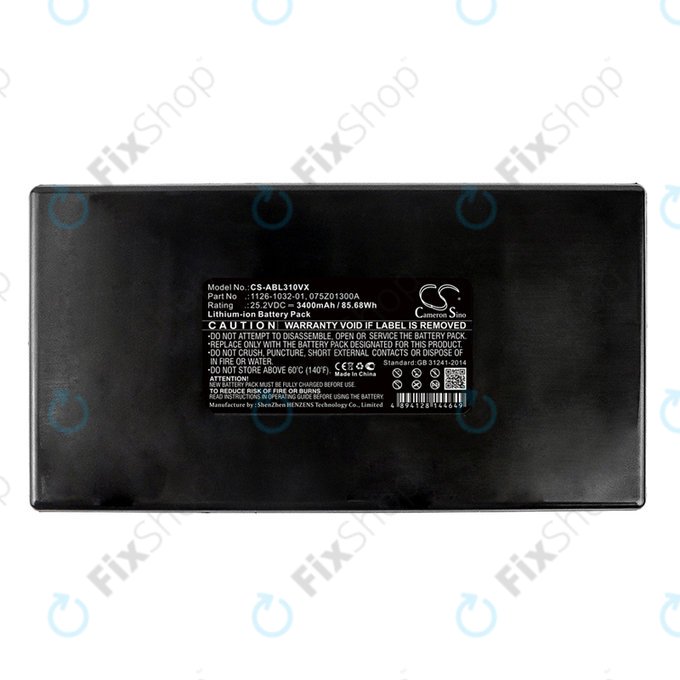 Batteria per Stiga Autoclip 125, AutoClip M7, Ambrogio L85 Evolution, 1126-1032-01, Li-Ion, 3400mAh, 25.2V, HQ