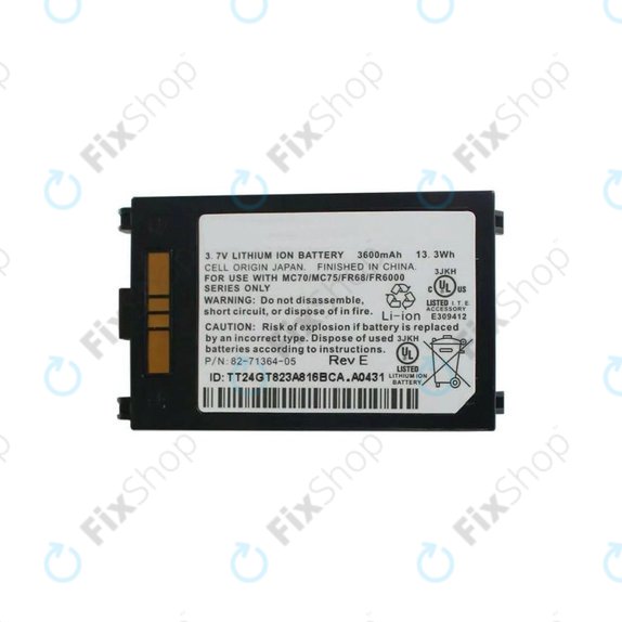 Batteria per Zebra MC70, 3600mAh