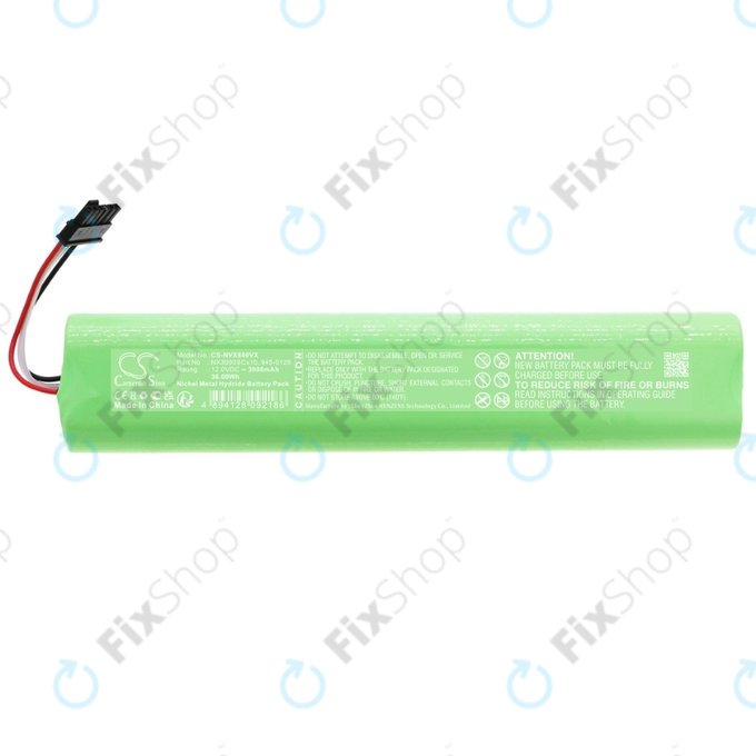 Batteria per Neato Botvac 70, 75, 80, 85, NX3000SCx10, 945-0129, Ni-MH, 3000mAh, 12.0V, HQ