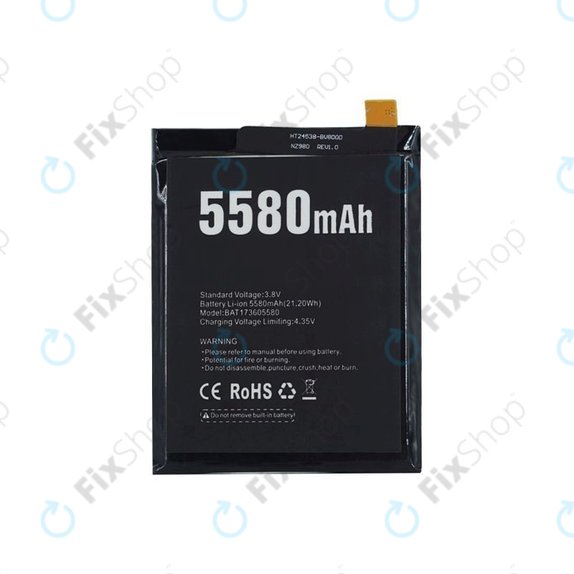 Batteria per Doogee S60, BAT17S605580, 5580mAh