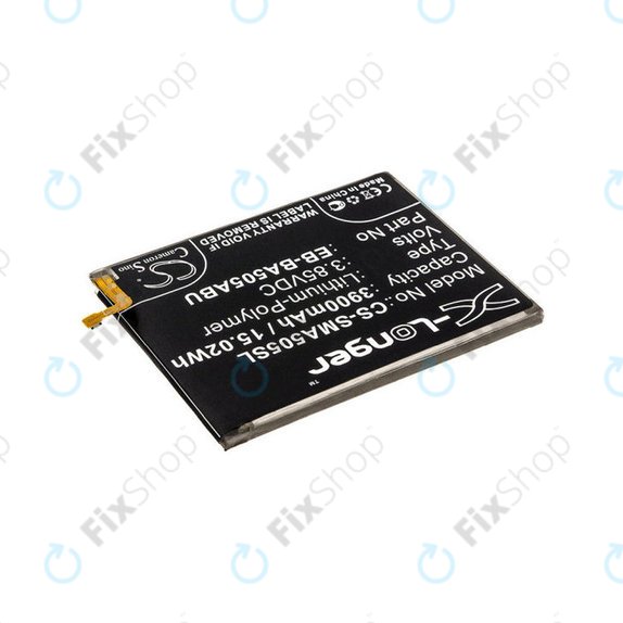 Batteria per Samsung A20 A205F, 3900mAh, Li-Pol, 3.85 V, EB-BA505ABN, HQ