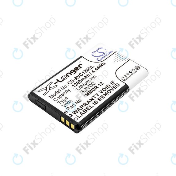 Batteria per Evolveo EasyPhone EP-500, 1200mAh, Li-Ion, 3.7 V, MMDR 12, HQ