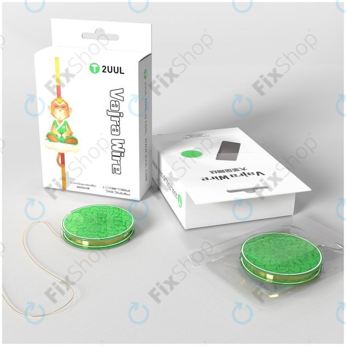 Filo ultrasottile per separazione LCD 0,035 mm x 100 m, 5 pz, 2UUL Vajra Wire