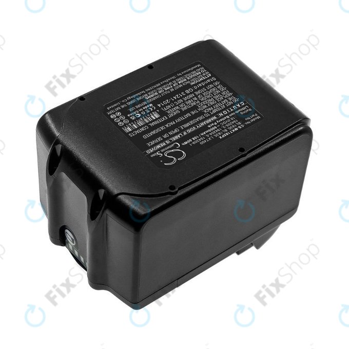 Batteria per Makita 18V, BL1830, BL1835, LXT400, 194205-3, 194204-5, 194309-1, Li-Ion, 6000mAh, 18.0V, HQ