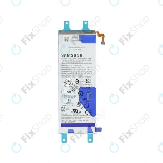 Batteria per Samsung Z Fold 7 F966B, secondaria, EB-BF967ABE, GH82-37549A, 2210mAh, Genuine Service Pack