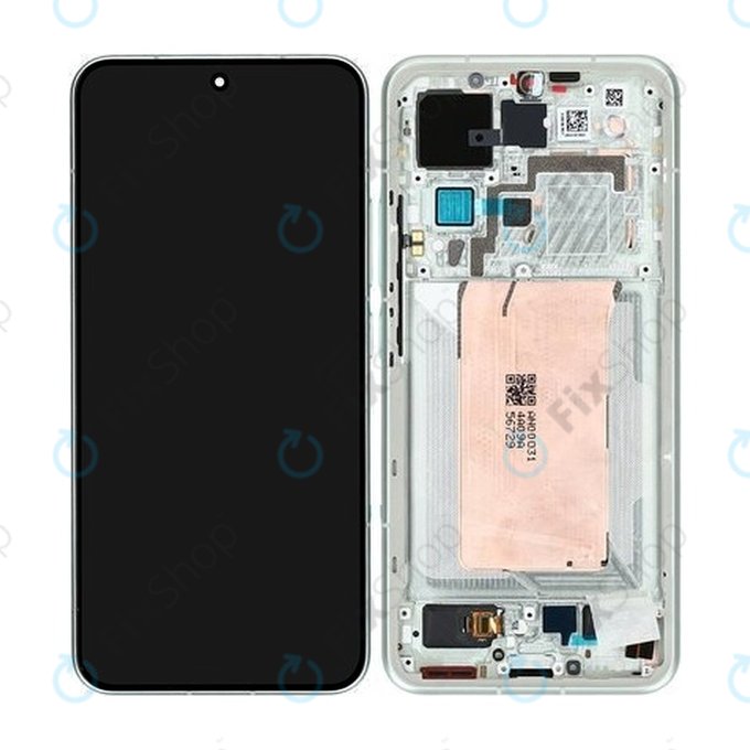 Schermo per Xiaomi 15 5G, Green, Vetro touch con cornice, 560063000O300, Genuine Service Pack