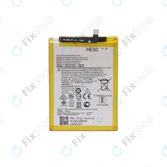 Batteria per Motorola Moto E5 Plus XT1924, E4 Plus XT1771, HE50, 5000mAh