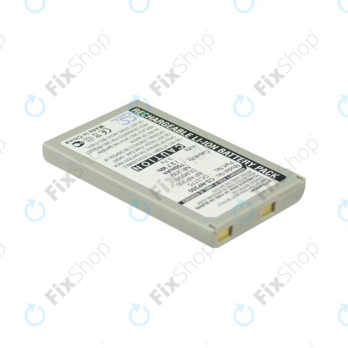 Batteria per Minolta DiMAGE X, Xi, Xt, Xt Biz, Xg, NP-200, Li-Ion, 750mAh, 3.7V, HQ