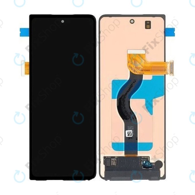 Schermo per Samsung Z Fold 4 F936B, Vetro touch senza cornice, External, GH96-15279A, Genuine Service Pack