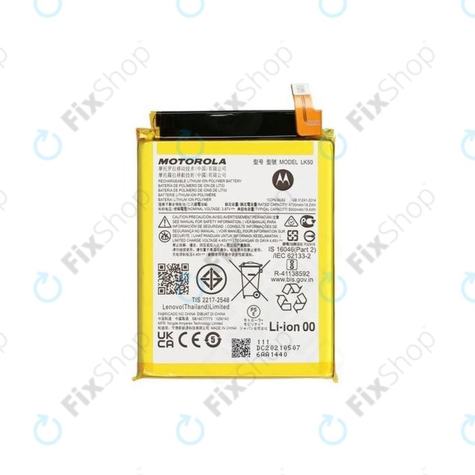 Batteria per Motorola Moto G60s XT2133, LK50, SB18C77773, SB18C77775, 5000mAh, Genuine Service Pack