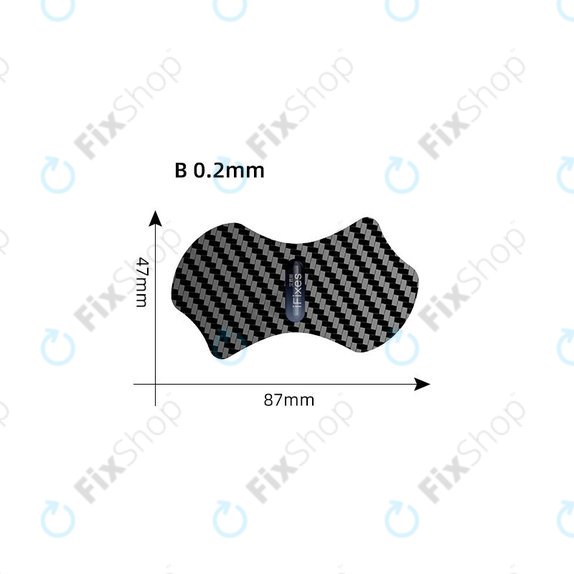 Strumento di apertura ultra-sottile in carbonio B, iFixes